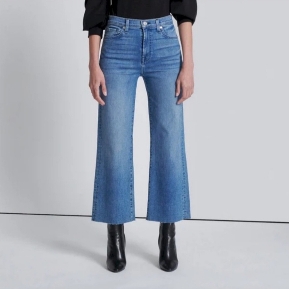 7 for All Mankind Cropped Alexa jeans